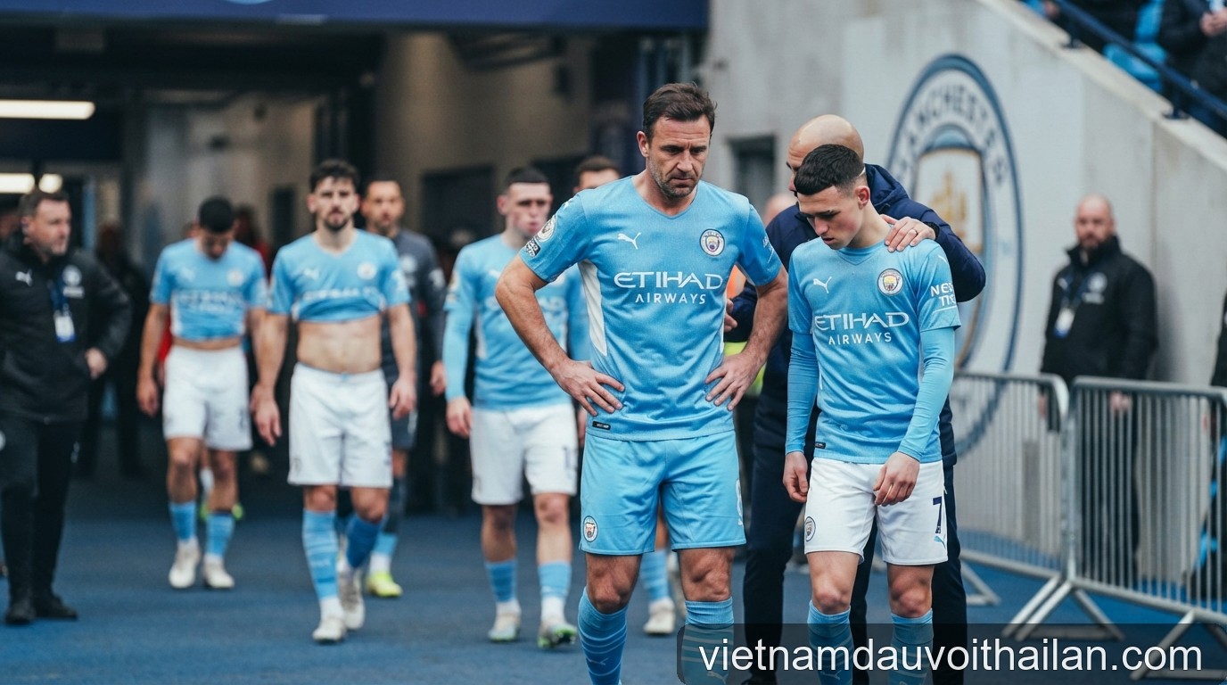 Man City thời hậu Pep Guardiola: Những dấu hỏi lớn sau vòng mở màn Premier League - 2